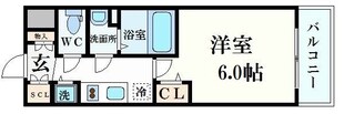 プレサンス大阪福島レシェンテの物件間取画像